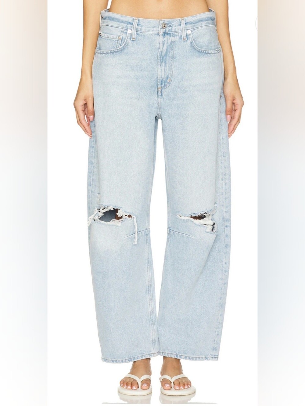Citizens of Humanity Miro Relaxed Barrel Leg Jeans - Damaris Wash Size 29!